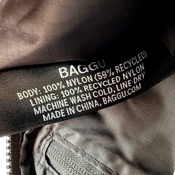 Baggu Peanuts Fanny Pack Cypress Green Snoopy Charlie Brown Belt Bag Nylon - Picture 10 of 11